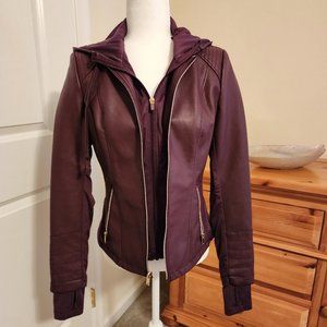 Warrior by Danica Patrick Faux Leather Jacket